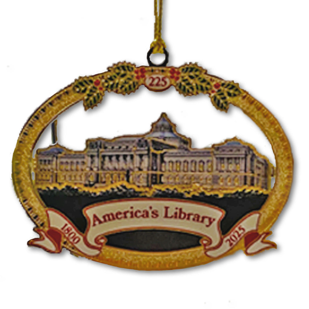 2025 Library of Congress Ornament