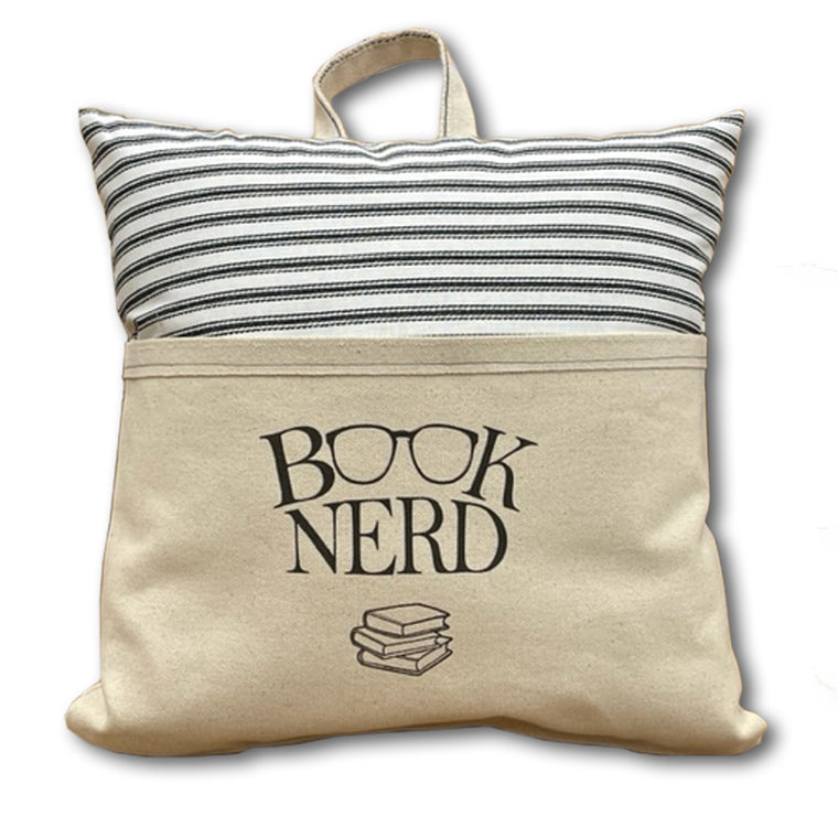Book Nerd Pillow