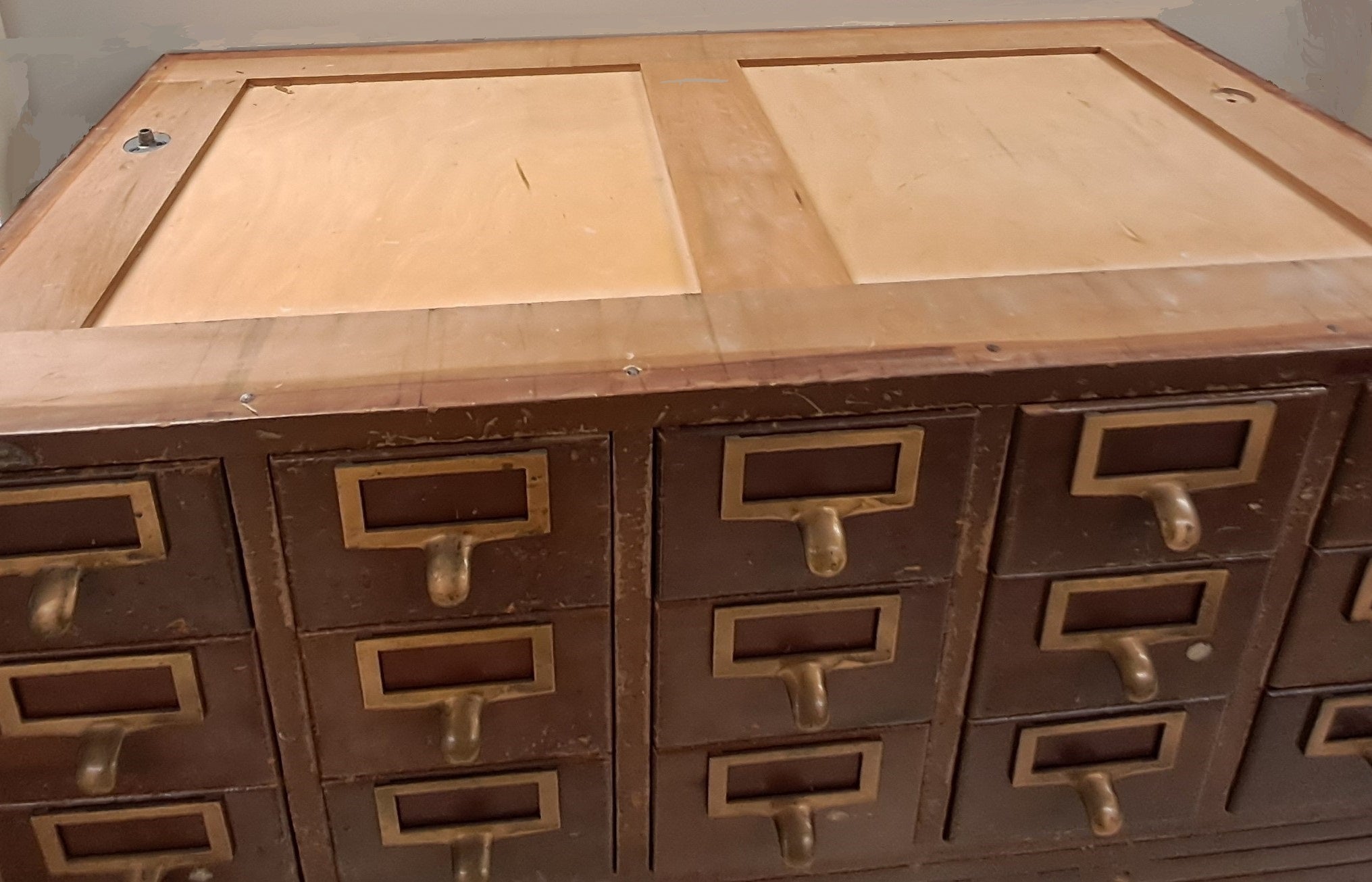 Card Catalog Cabinet