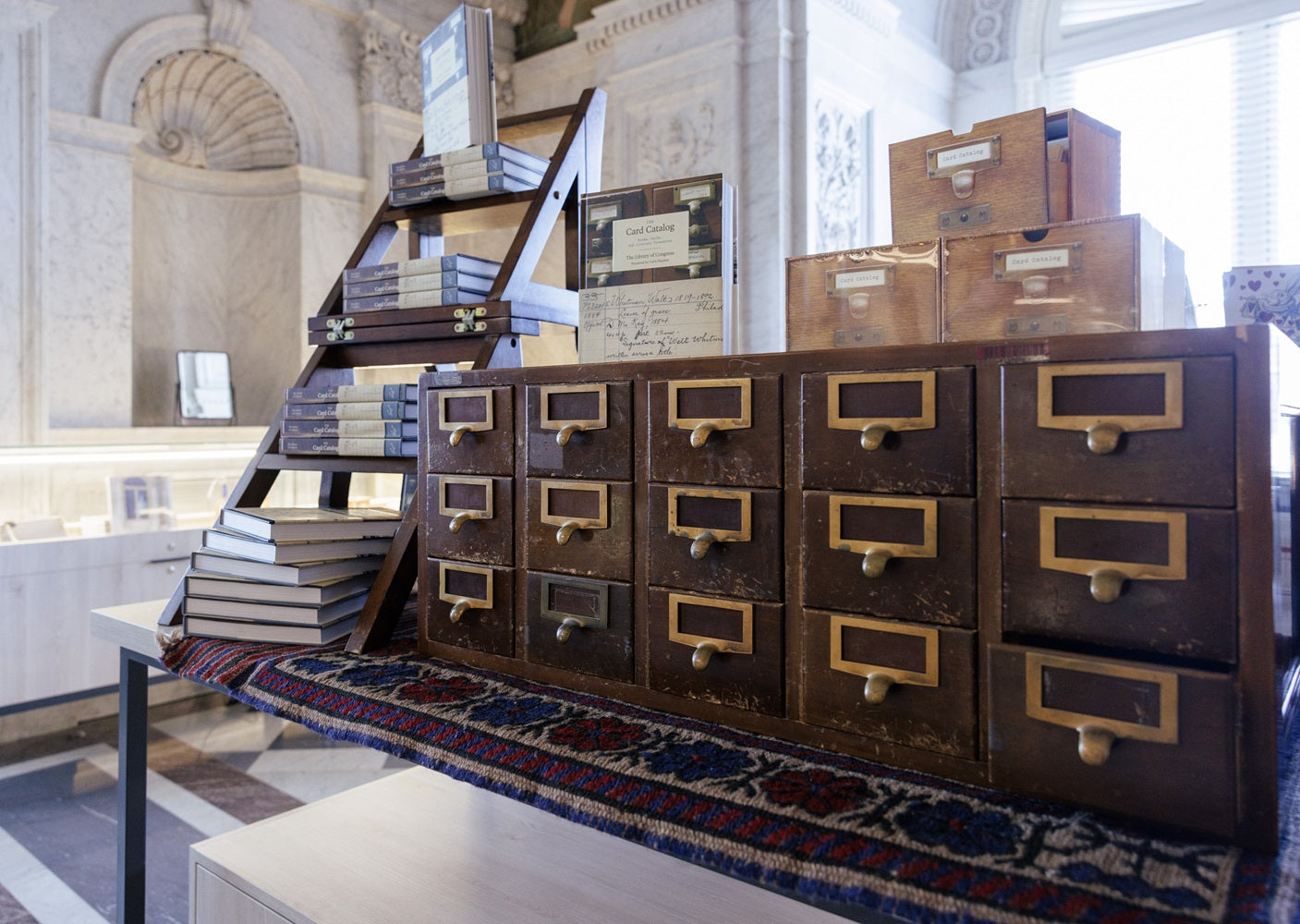 Card Catalog Cabinet