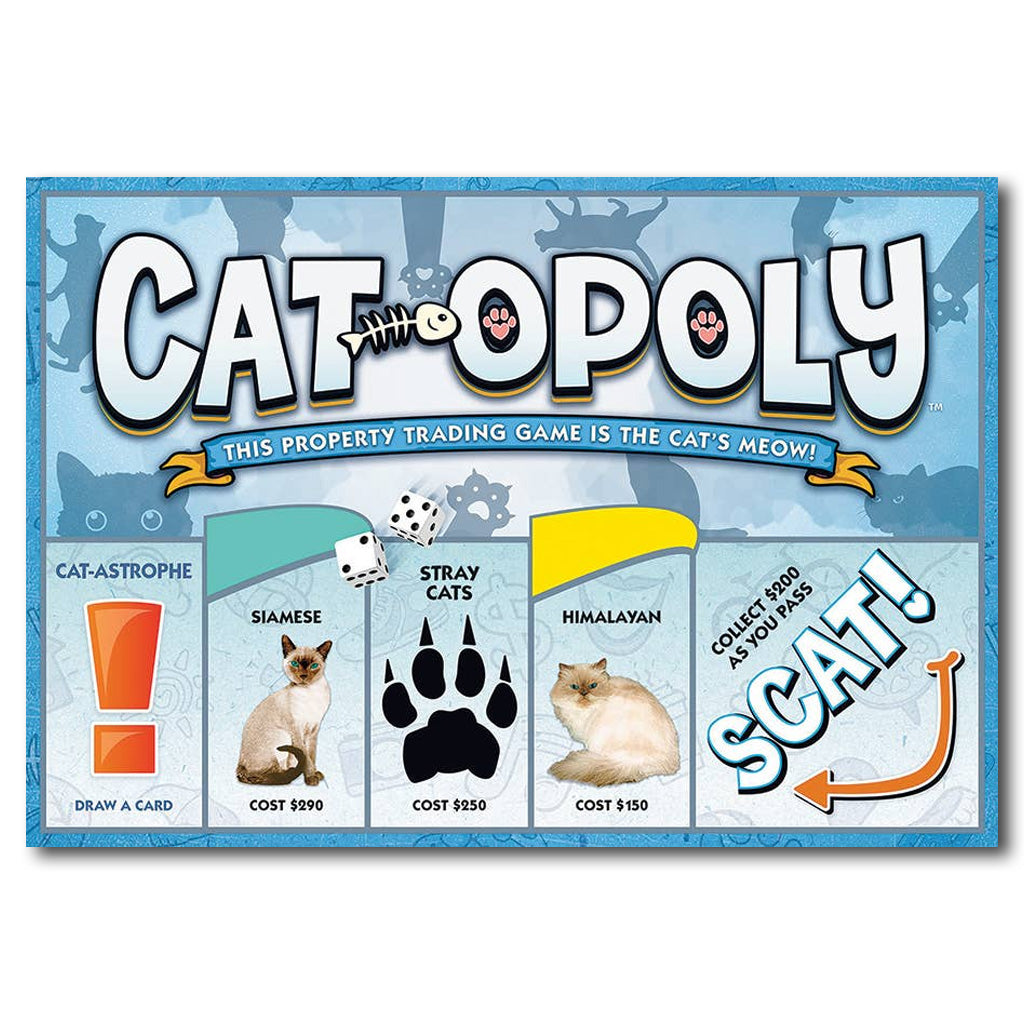 Catopoly Board Game – Library of Congress Store