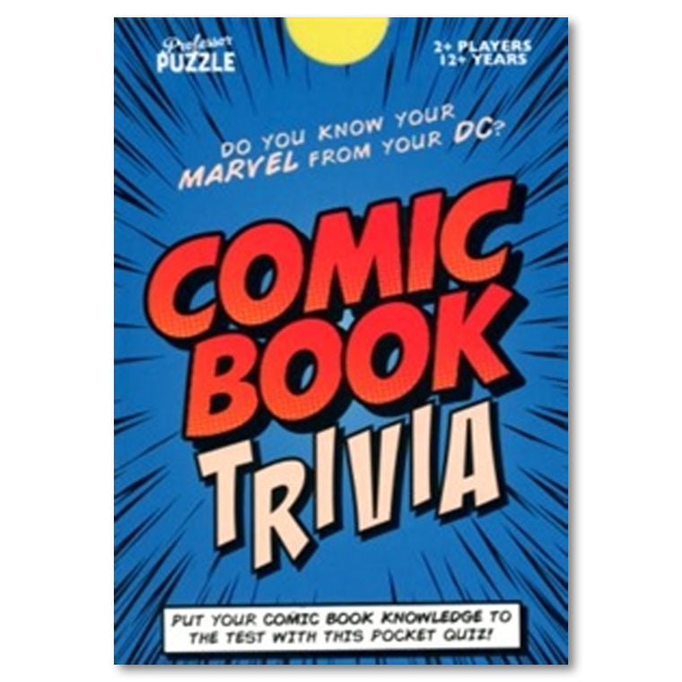 Comic Book Trivia Game