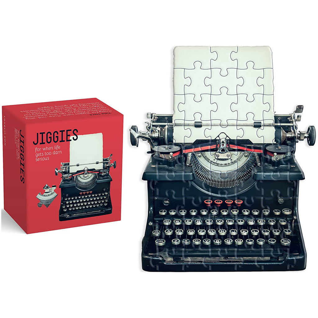 Typewriter Jiggie Puzzle