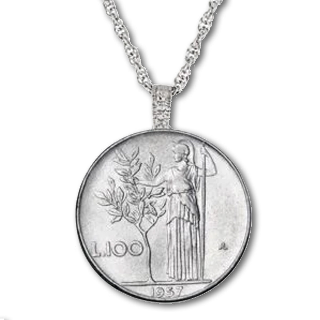 Minerva Coin Necklace – Library of Congress Store