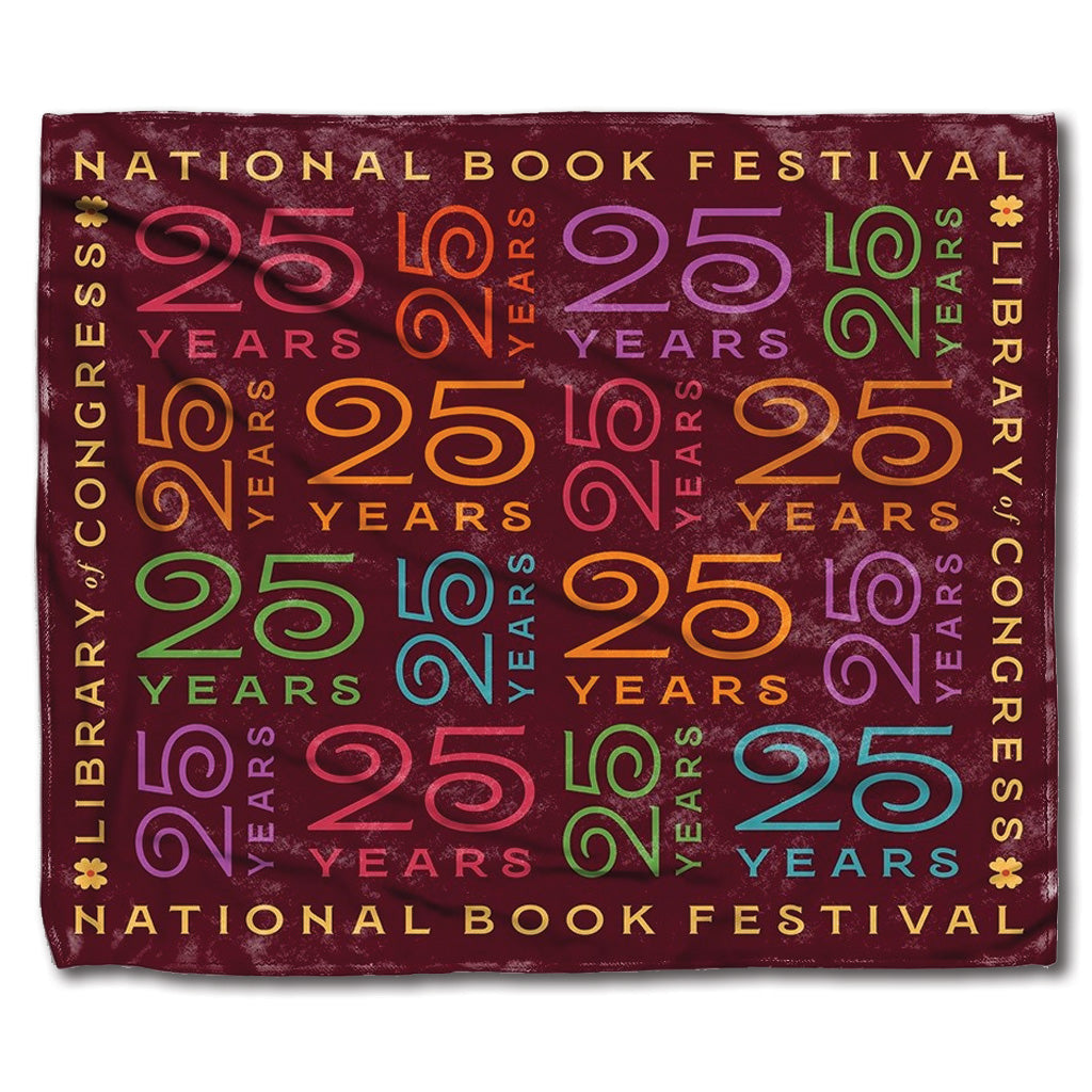 National Book Festival Fleece Throw