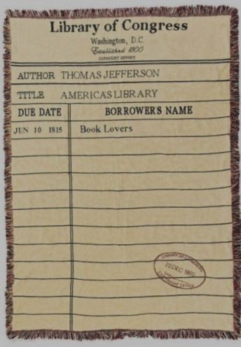 Library Card Throw