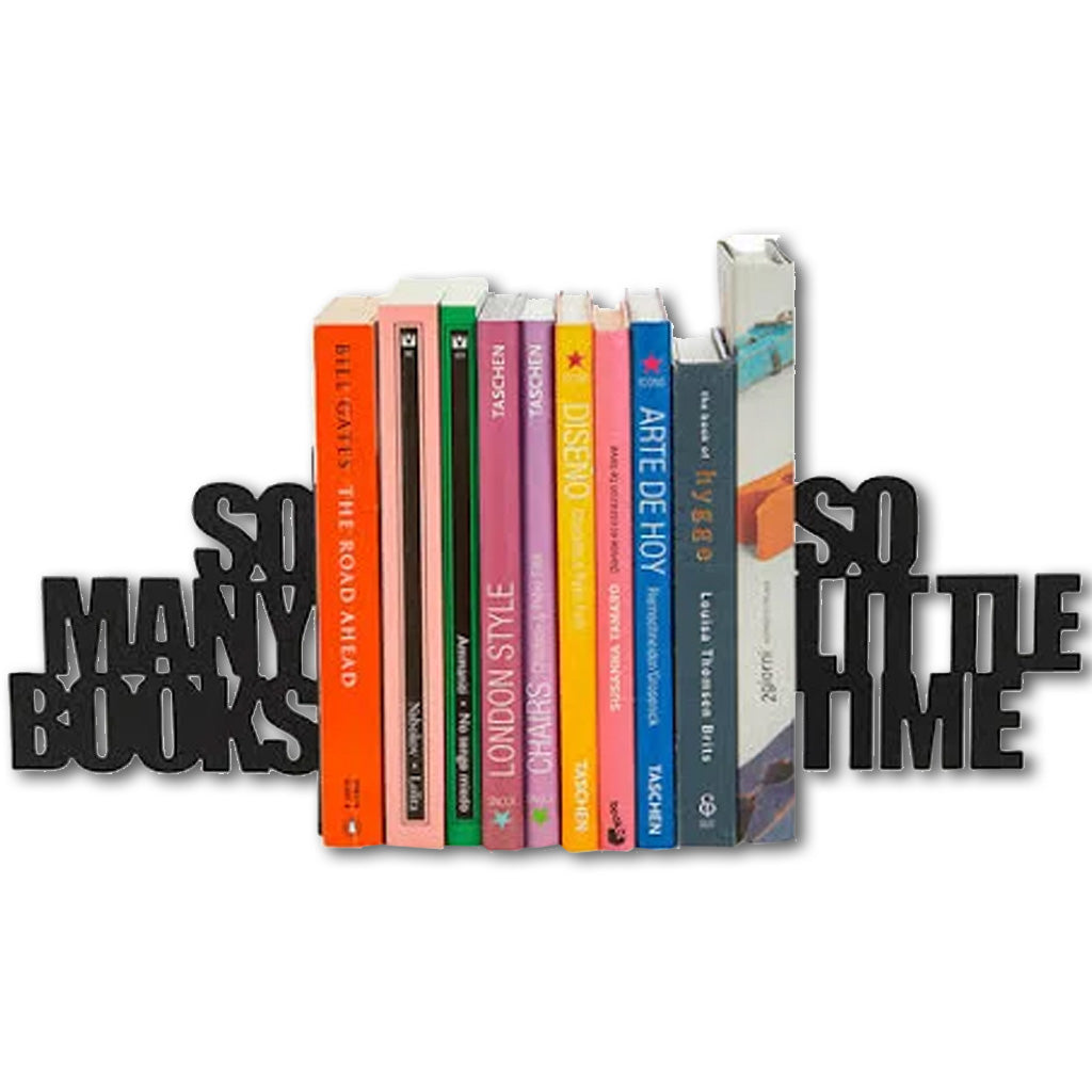 So Many Books Bookends