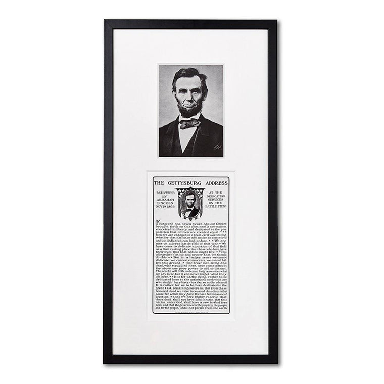 Gettysburg Address Print