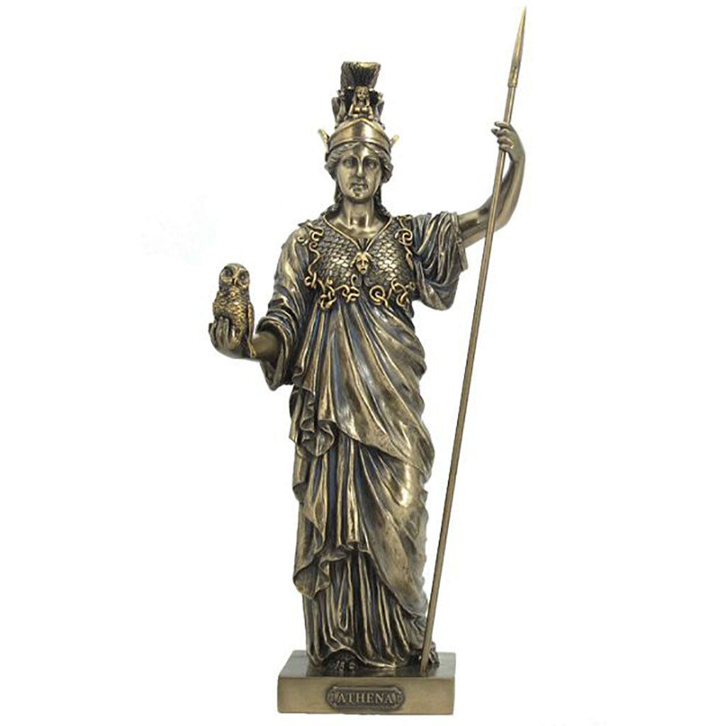minerva goddess statue