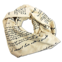 ‘I Cannot Live Without Books' Infinity Scarf - Library of Congress Shop