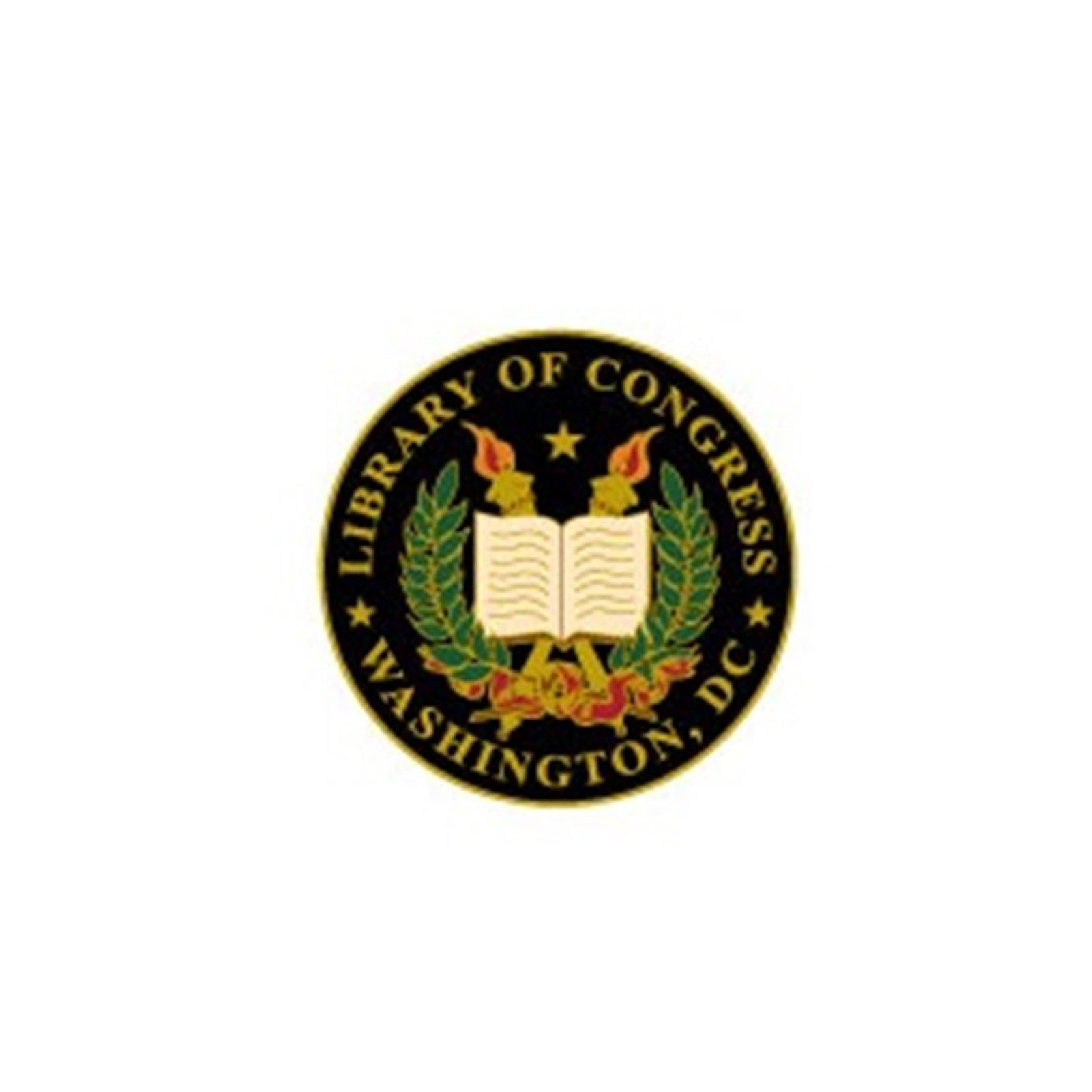 Library Torch Pin - Library of Congress Shop