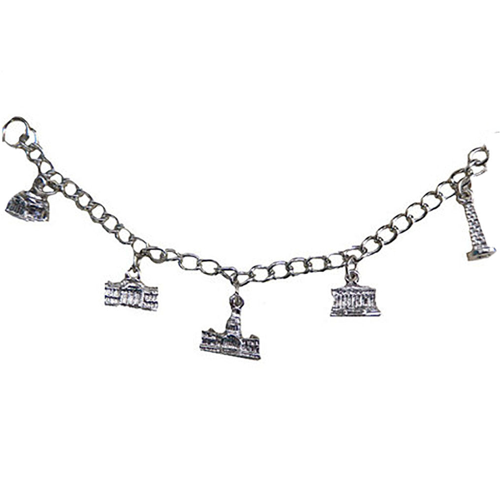 Washington, D.C. Charm Bracelet - Library of Congress Shop