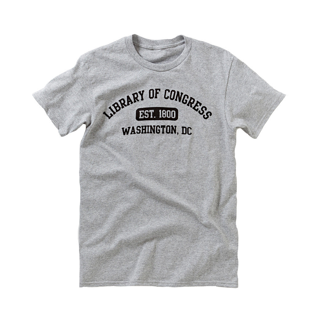Library of Congress Athletic T-Shirt - Library of Congress Shop