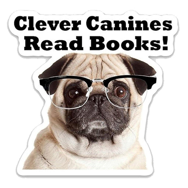 Clever Canines Sticker - Library of Congress Shop