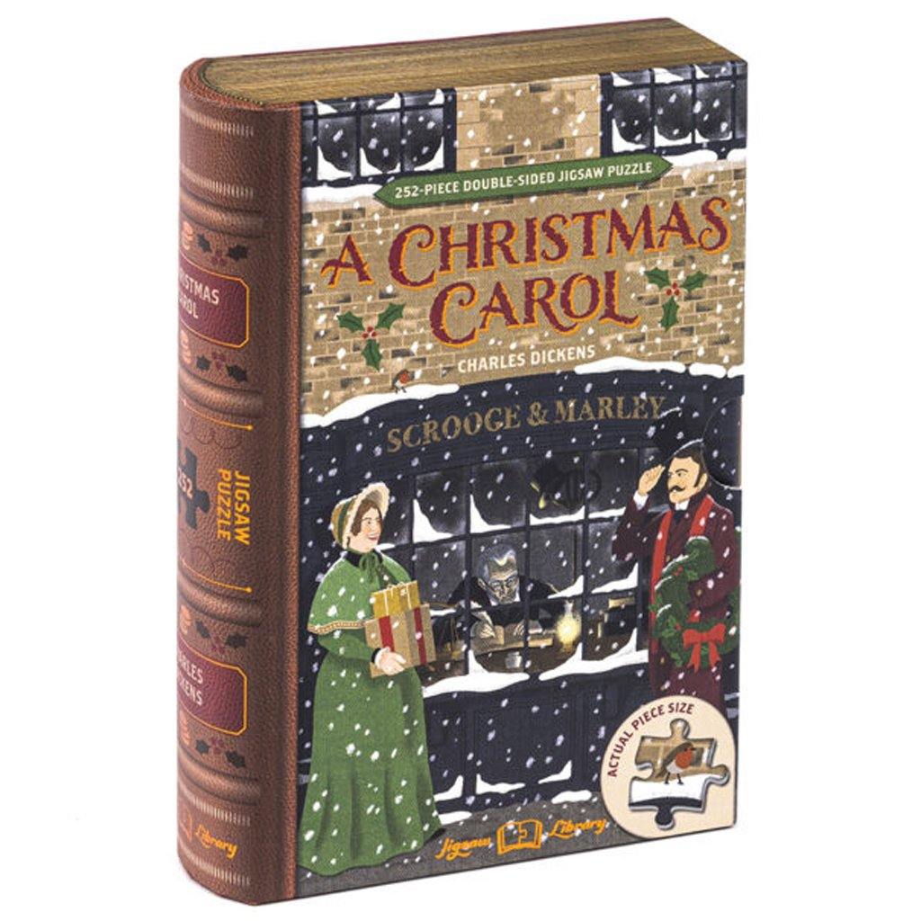 A Christmas Carol Jigsaw Library Puzzle - Library of Congress Shop