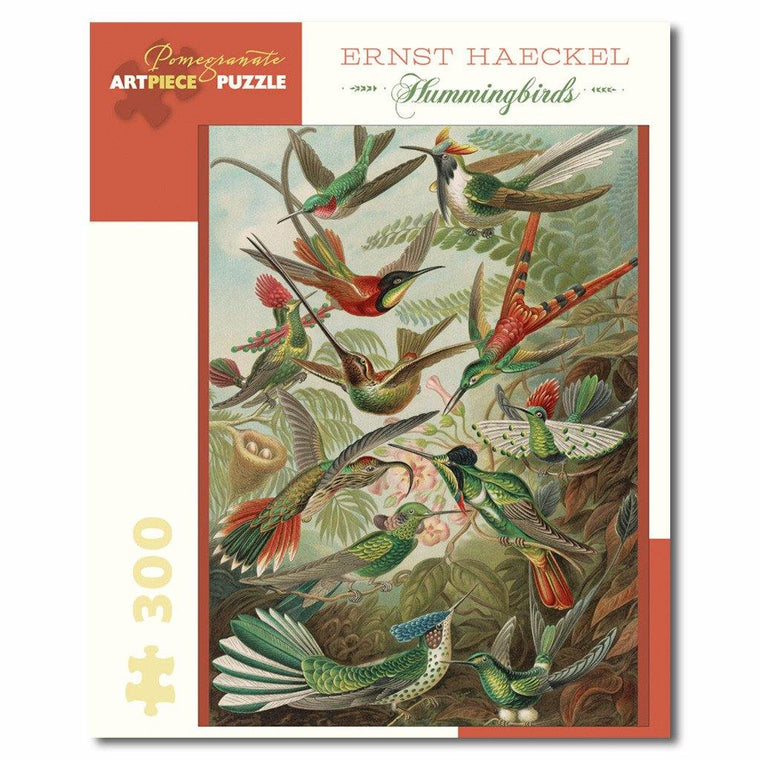 Ernst Haeckel Hummingbirds Puzzle