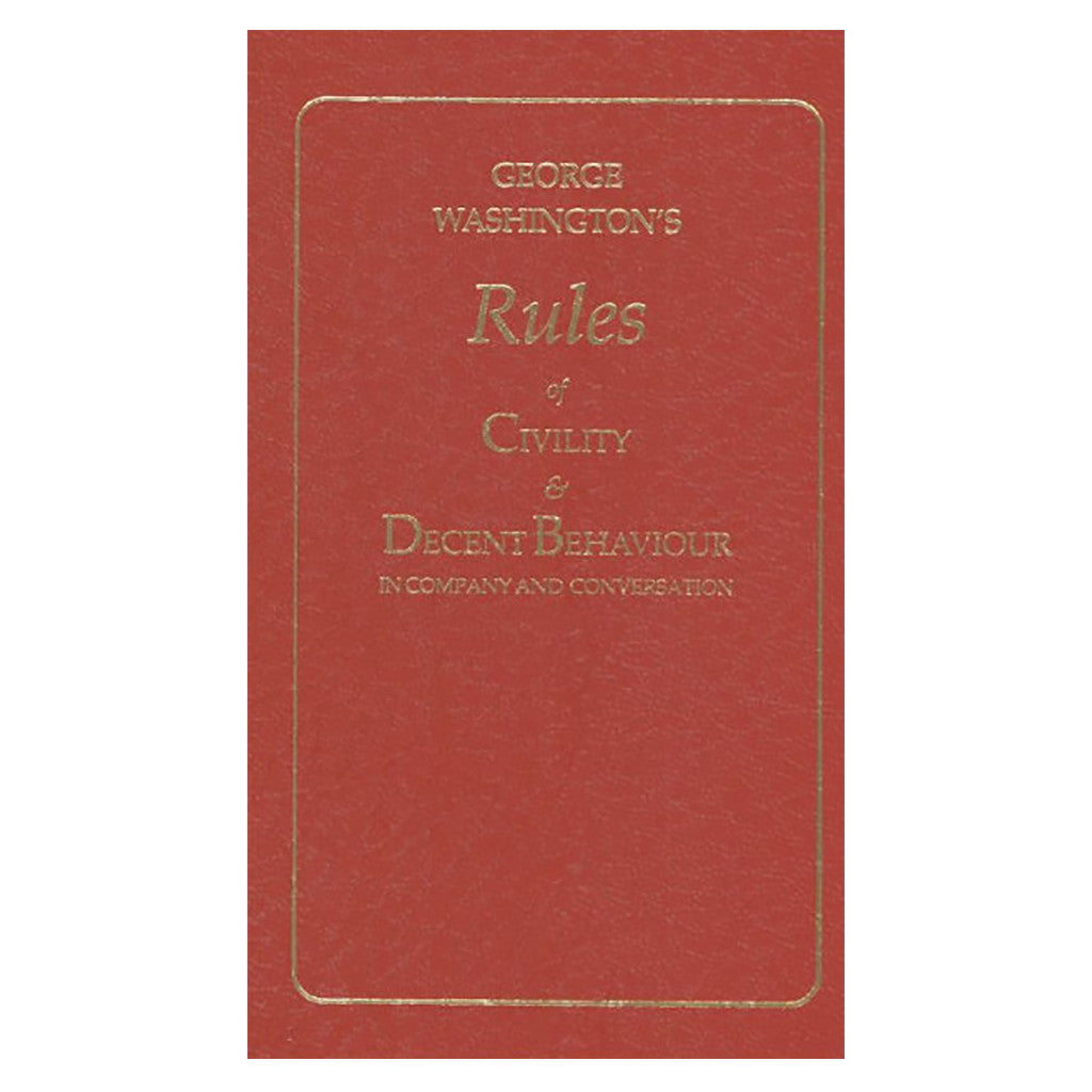 Rules of Civility and Decent Behavior - Library of Congress Shop