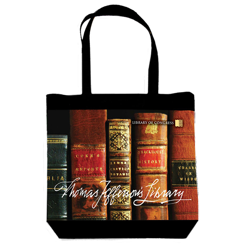 Thomas Jefferson's Library Book Tote Bag – Library of Congress Store