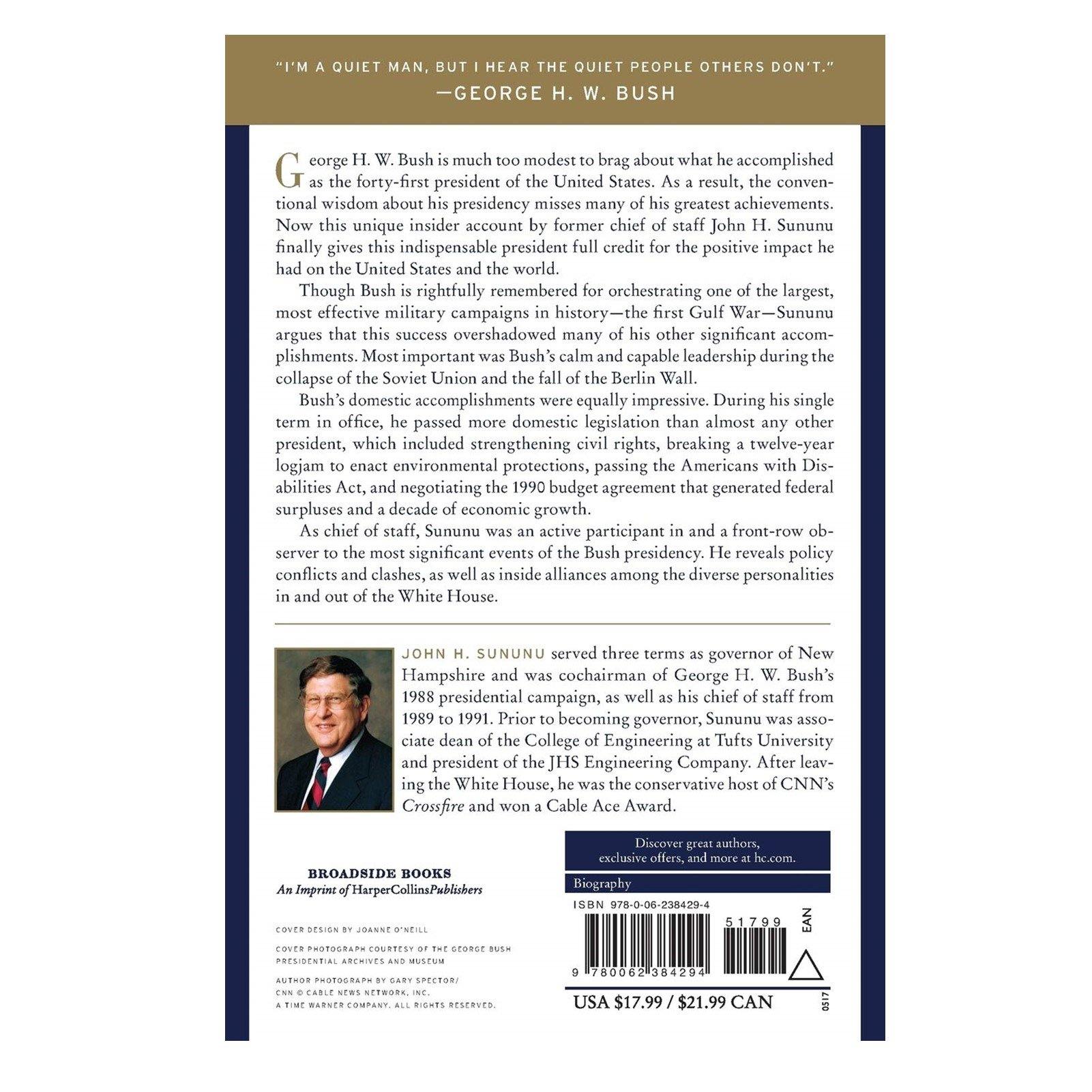A Quiet Man: The Indispensable Presidency of George H.W. Bush - Library of Congress Shop