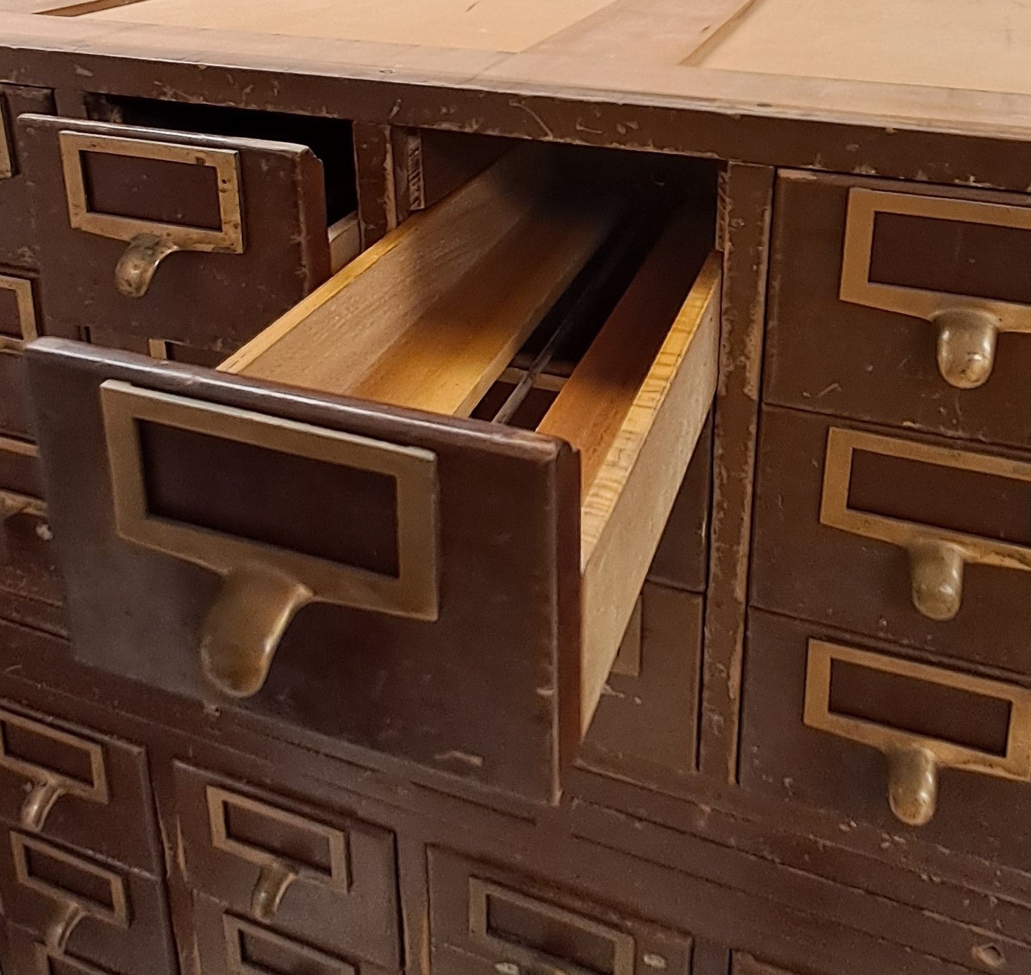 Card Catalog Cabinet