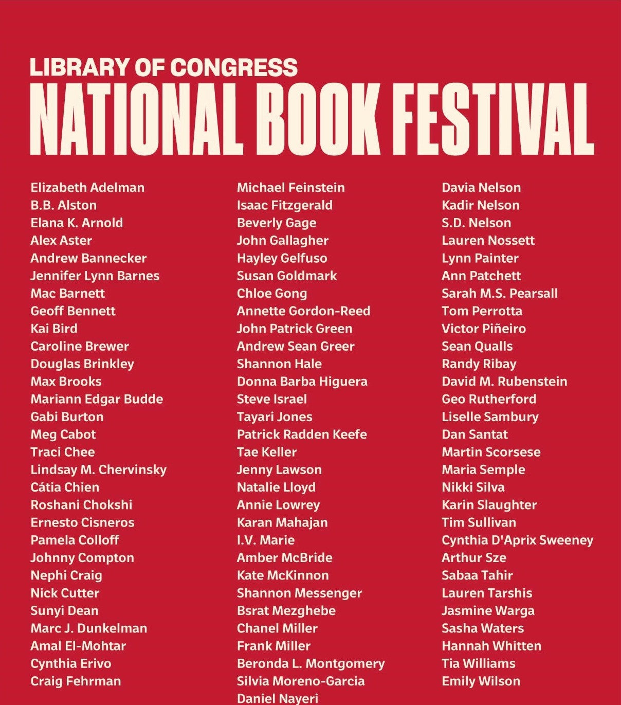 National Book Festival 2026 Adult T-Shirt
