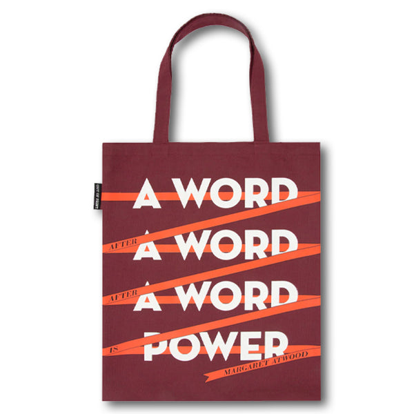 A Word is Power Tote