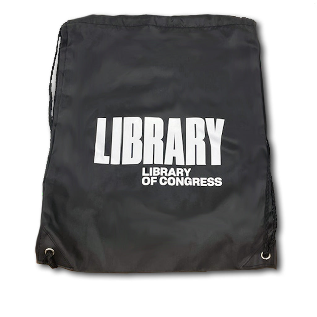 LOC Drawstring Backpack (Black)