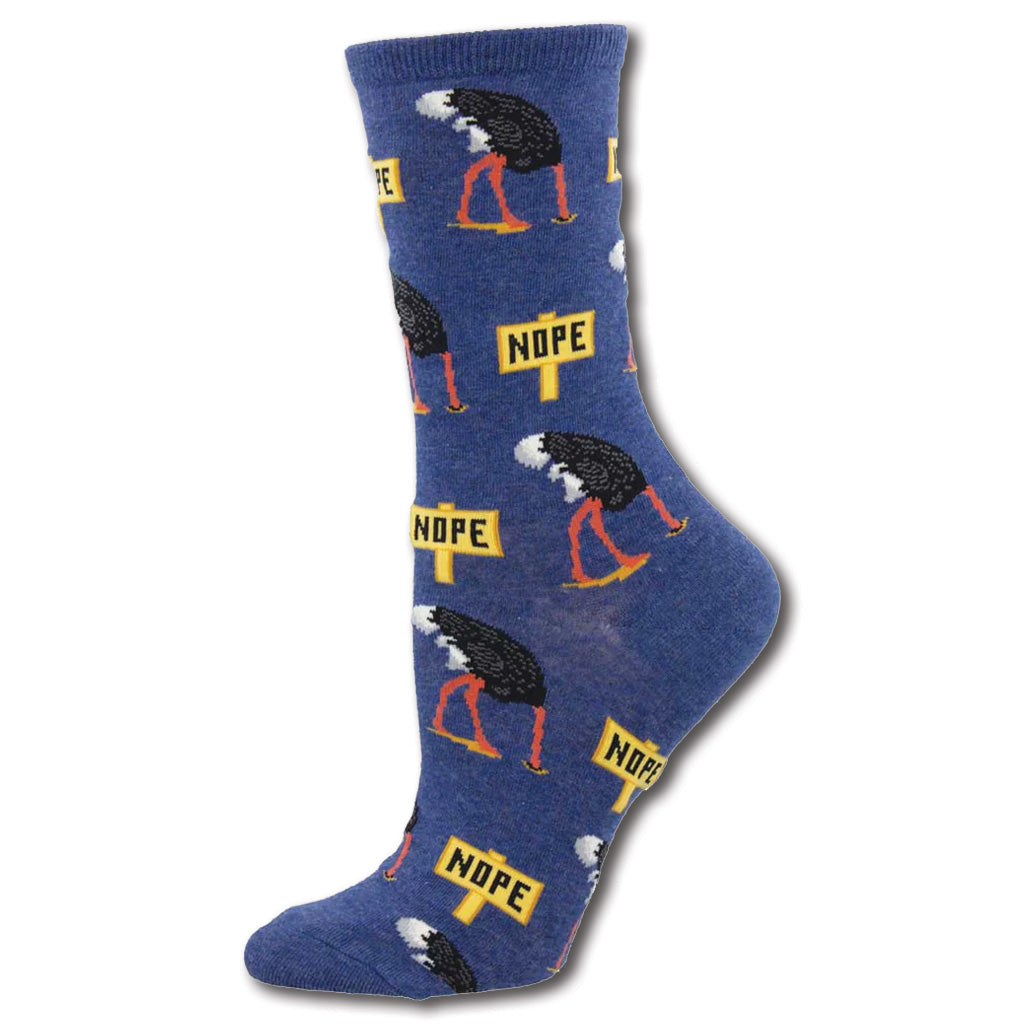 Nope Ostrich Socks