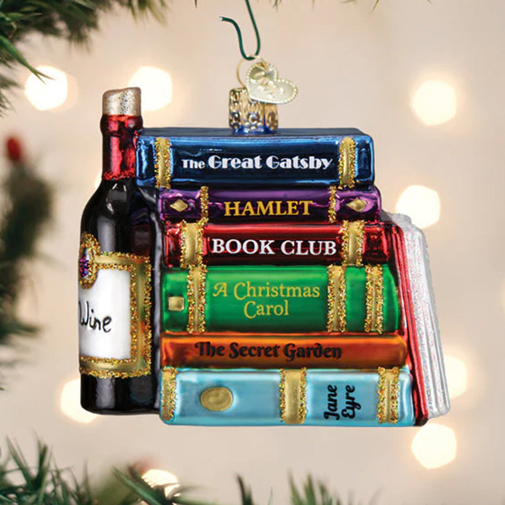 Book Club Ornament