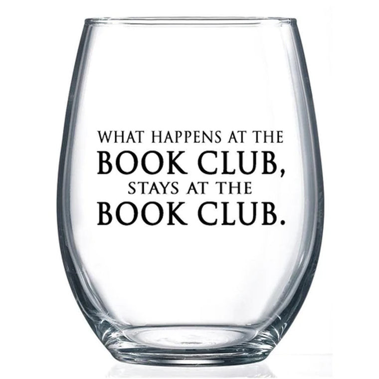 What Happens at the Book Club Wine Glass