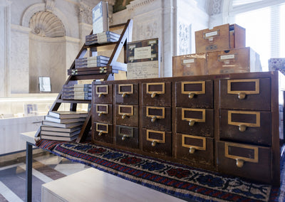 Card Catalog Cabinet