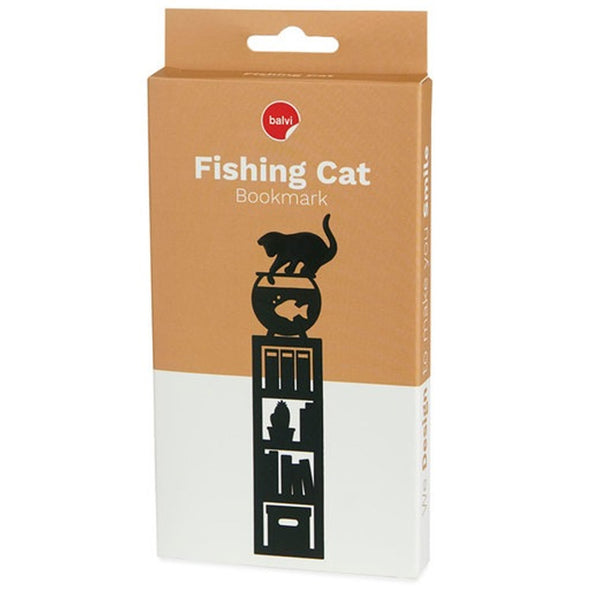 Fishing Cat Bookmark