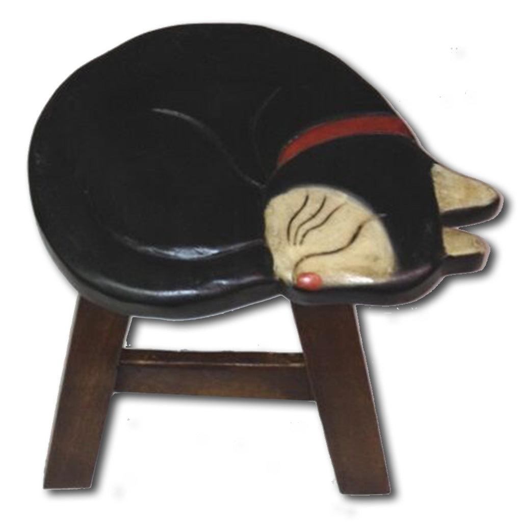 Wooden Cat Stool