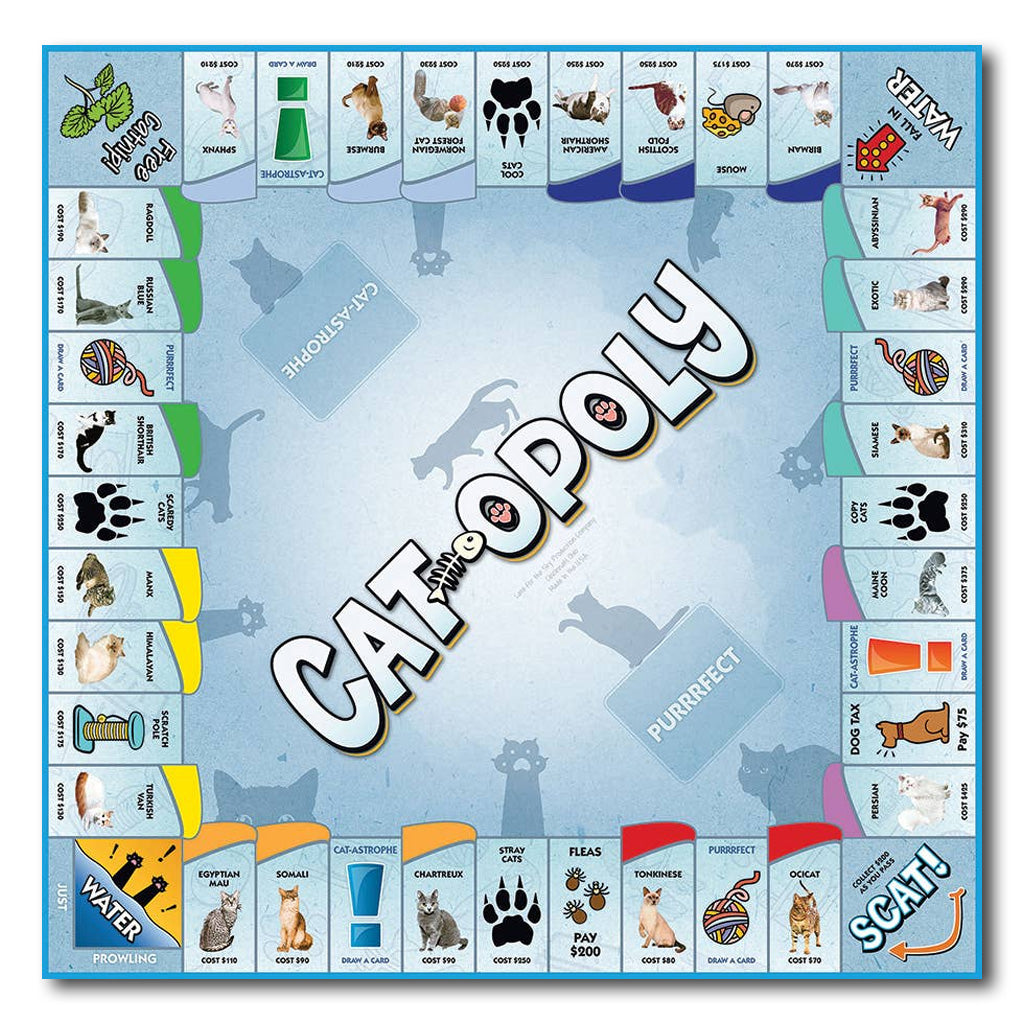 Catopoly Board Game