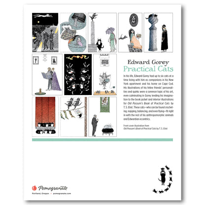 Edward Gorey 2026 Mini Wall Calendar