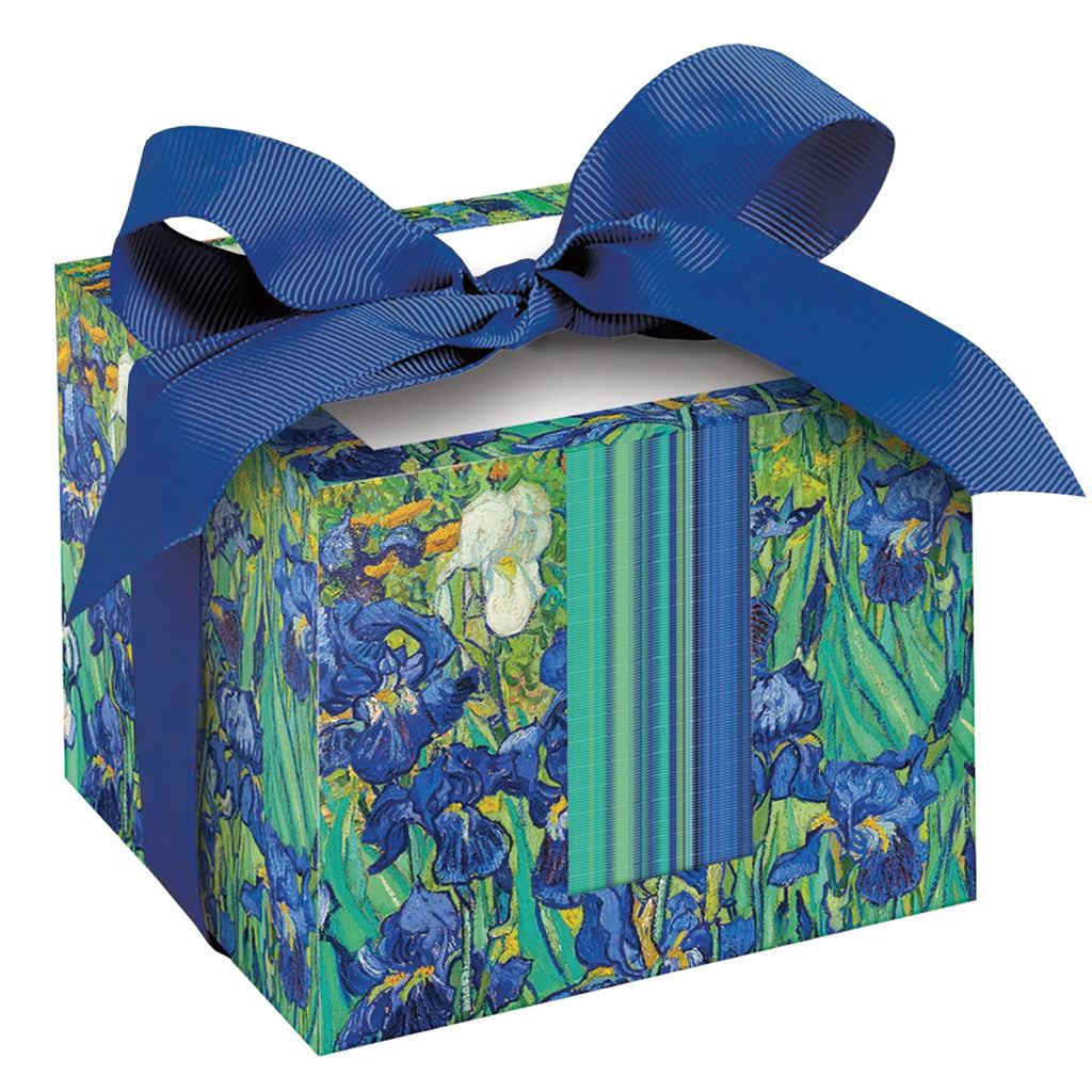 Irises Note Cube