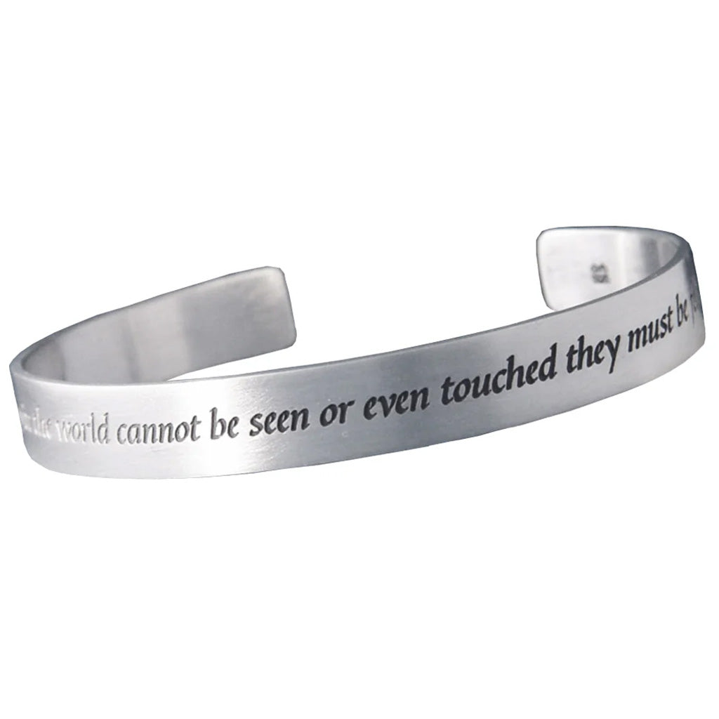 Helen Keller Quote Bracelet