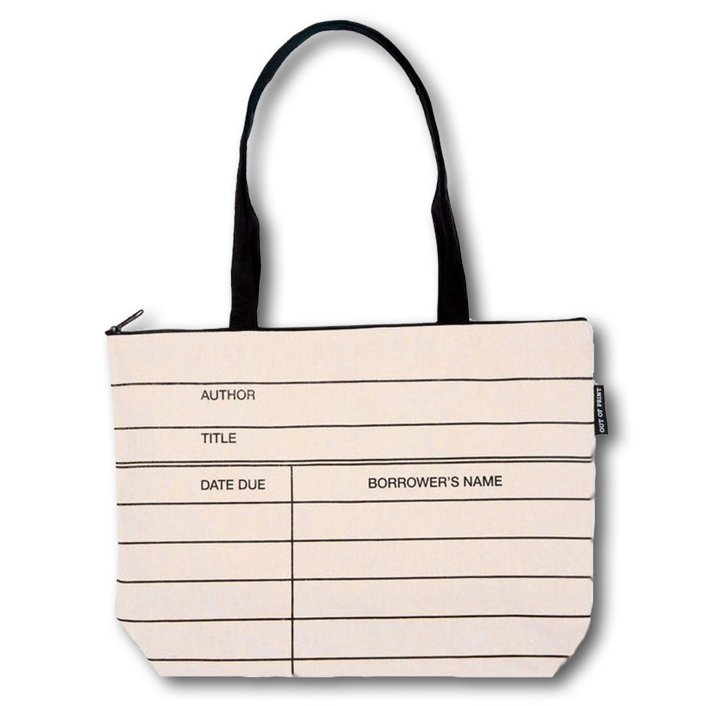 Library Card Market Tote