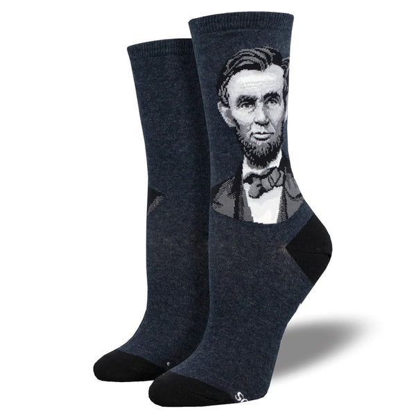 Abraham Lincoln Portrait Socks