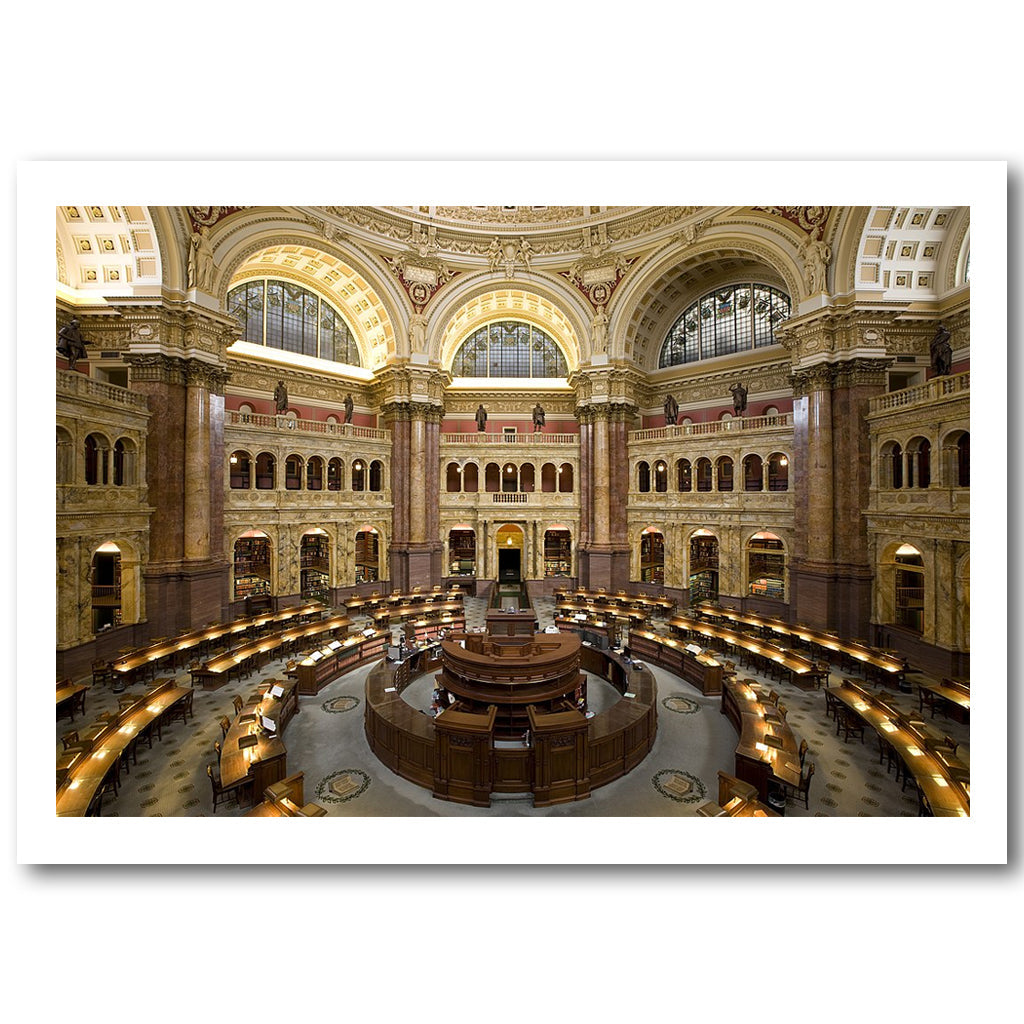 Main Reading Room Notecard