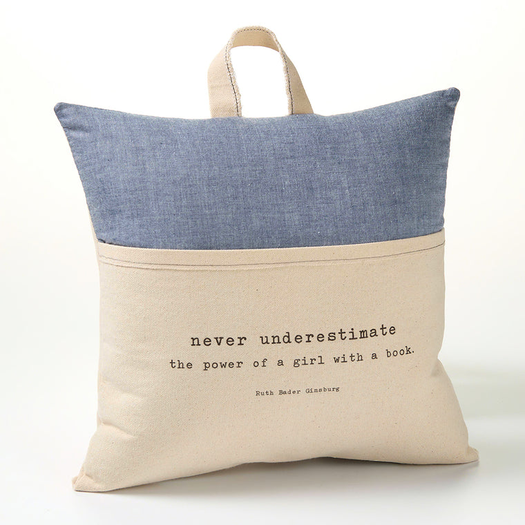 Reading Affirmation Pillow
