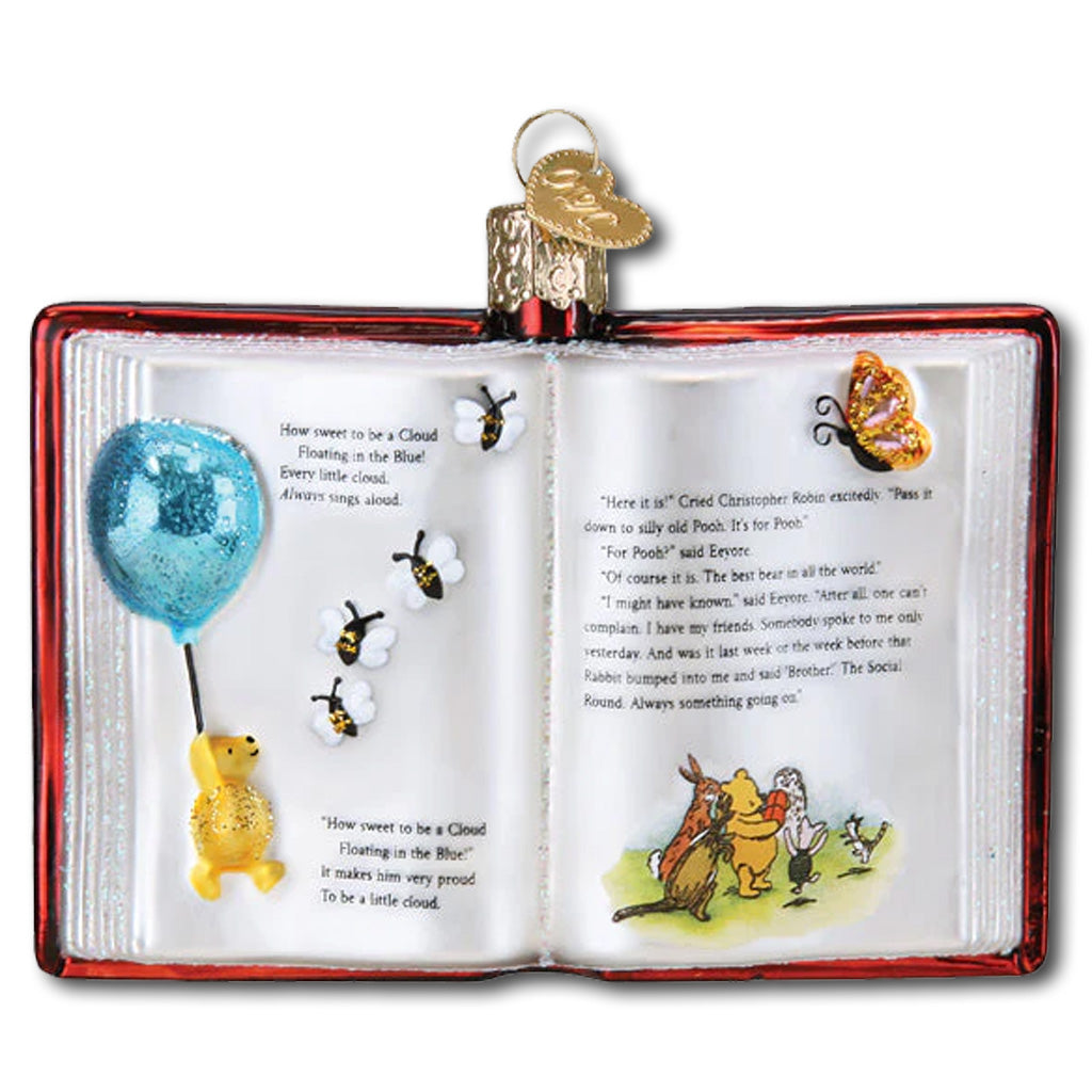 Winnie the Pooh Book Ornament