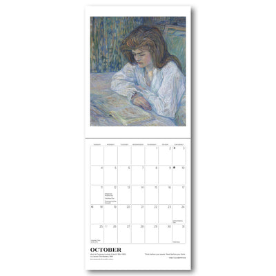 Reading Women 2026 Mini Calendar - Library of Congress Shop