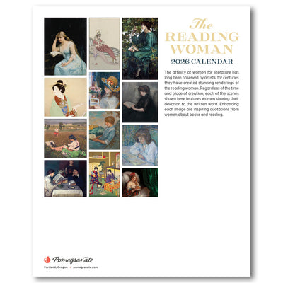 Reading Women 2026 Mini Calendar - Library of Congress Shop