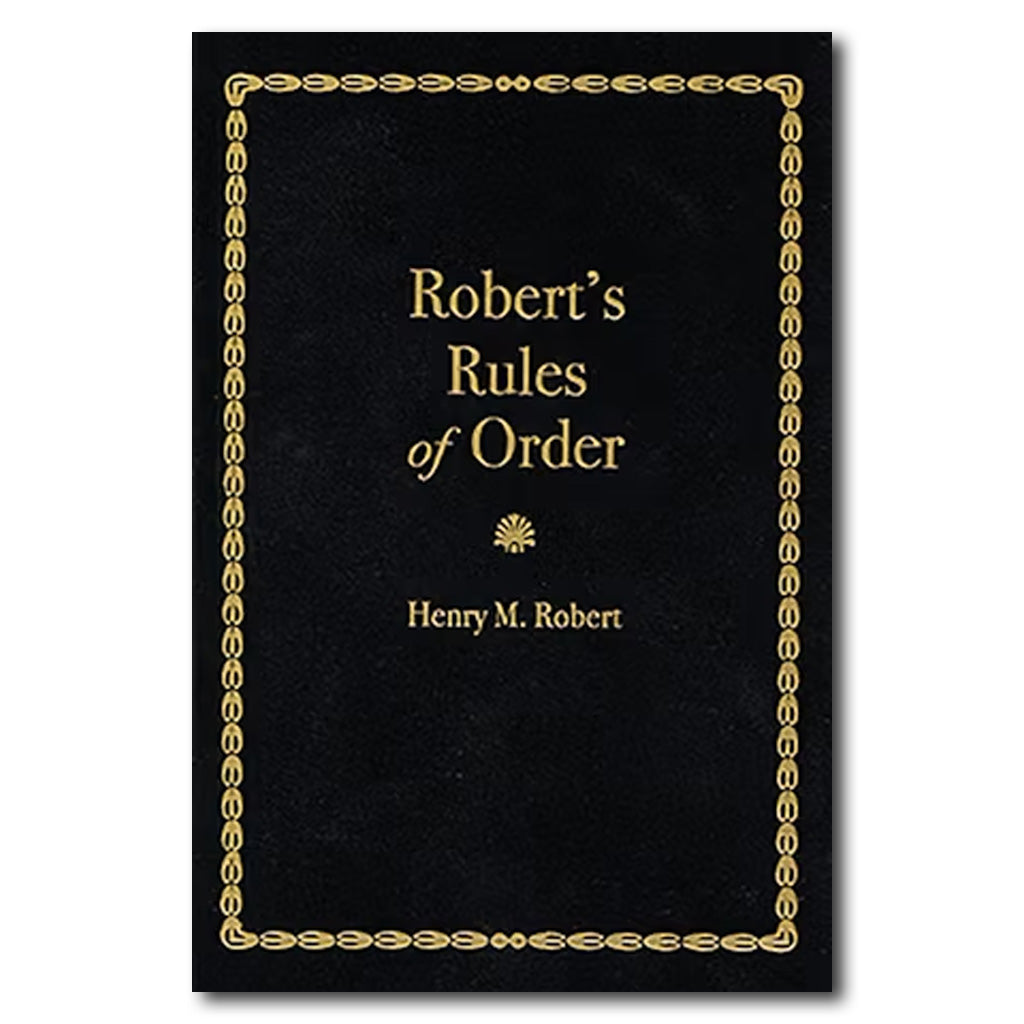 Robert's Rules of Order