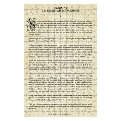 Wizard of Oz Jigsaw Library Puzzle