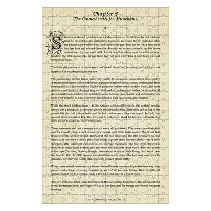 Wizard of Oz Jigsaw Library Puzzle