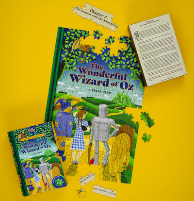 Wizard of Oz Jigsaw Library Puzzle