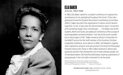 Women Who Dare II Knowledge Cards - Library of Congress Shop