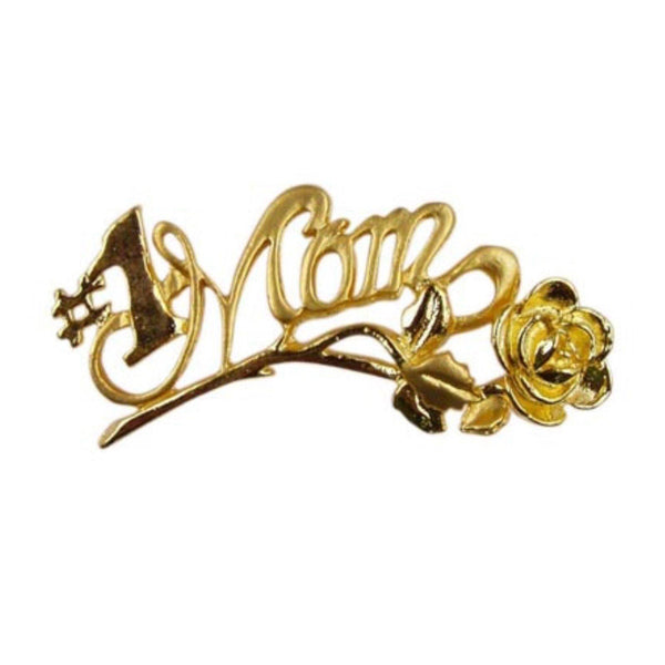 #1 Mom Pin - Library of Congress Shop